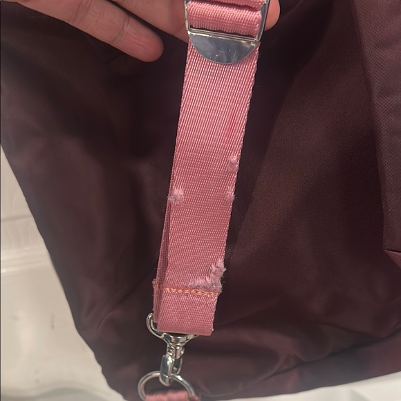 Shorty Love.  Burgundy Backpack Large. - Picture 3 of 3